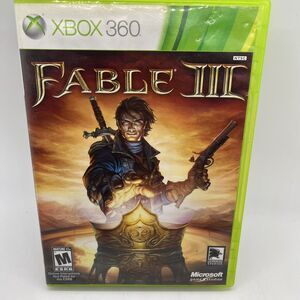 Fable 3 III (XBOX 360) CIB Complete in Box - Tested